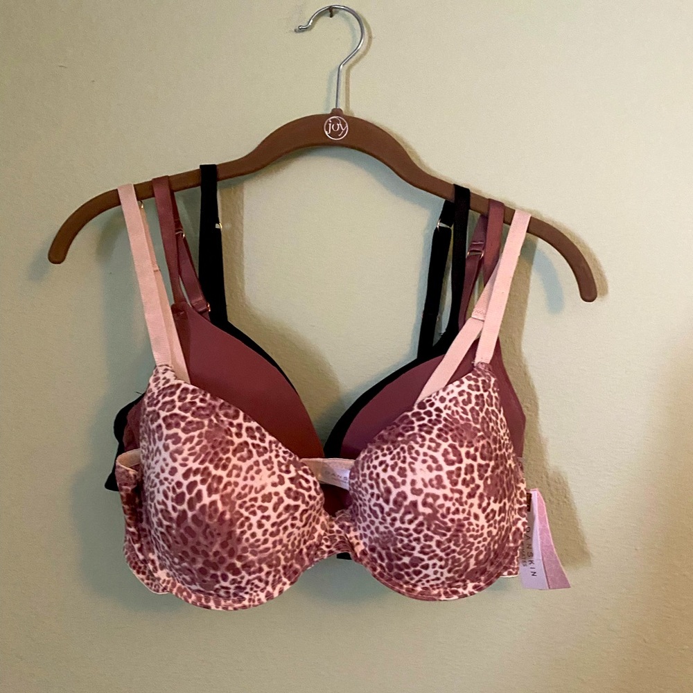 Woman’s Danskin Bras, Set of Three, Size 36C